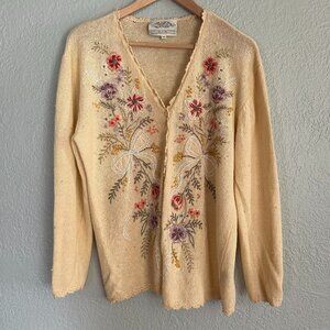 Cottage-core Lightweight Granny Cardigan